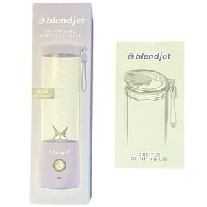 BlendJet 2, the Original Portable Blender, 20 oz, PURPLE and Lid, clear